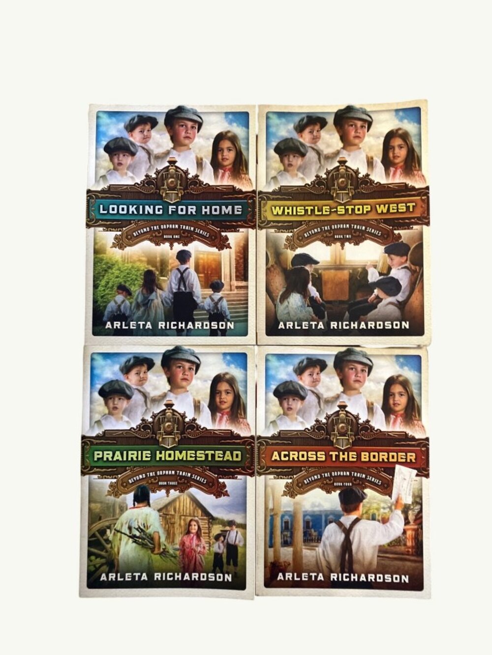 Beyond The Orphan Train Series By Arleta Richardson Books 1-4
